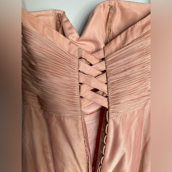 Blush pink formal dress S/M - Picture 6 of 8